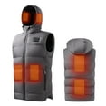thumbnail image 4 of Yaoyar Heated Vest for Men Women,Windproof USB Electric Heating Jacket Heated Hood for Winter Outdoor,6 Heating Zones & 3 Heat Levels, 4 of 7