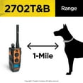 thumbnail image 4 of Dogtra 2702T&B Remote Dog Training Collar Long Range 1-Mile 2-Dog Training & Beeper, 4 of 6