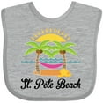 thumbnail image 3 of Inktastic St. Pete Beach Florida Vacation Girls Baby Bib, 3 of 4