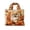 Light Purple, variant on Halloween Quilted Tote Bag,Reusable Shopping Tote Large Capacity Trick or Treat Bag Fall Gift for Women Daily Commute Travel Shoulder Strap Handbag