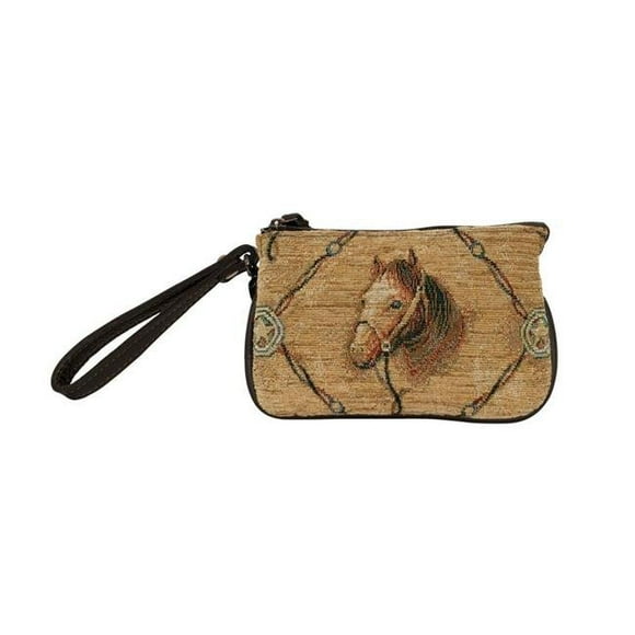 American West 9540285 Bits & Bridle Event Approved Bag & Wrislet, Chocolate