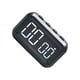 thumbnail image 2 of Reloj despertador Methold con pantalla LCD grande y clara color Negro, 2 of 6