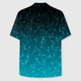 thumbnail image 5 of Hessimy Mens Short Sleeve Button Down Shirt Lightweight Wrinkle Free Untucked Dress Shirts(Green,XL), 5 of 7