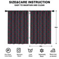 thumbnail image 2 of Blackout Kids Curtains,Green and Red Christmas Plaid Pattern Childrens Insulated Curtains Set Of 2,Bedroom Essentials,Toddler Room Decor 42"x63", 2 of 5