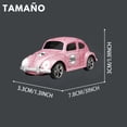 thumbnail image 2 of Carro De Juguete Control Remoto Escala 1:64 Vocho Escarabajo Color Rosa., 2 of 5