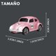 thumbnail image 2 of Carro De Juguete Control Remoto Escala 1:64 Vocho Escarabajo Color Rosa., 2 of 5