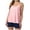 Pink, variant on WDDDD Women's Shelf Bra Camisole Adjustable Spaghetti Strap Tank Top White XXXXXL
