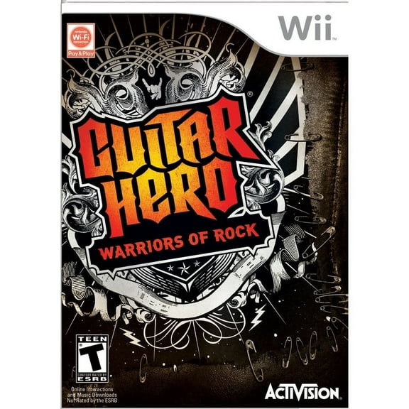 Pre-Owned Guitar Hero: Warriors of Rock Stand-Alone Software - Nintendo Wii