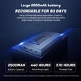 thumbnail image 5 of 16GB Voice Recorder,Portable Digital Voice Recorder MP3 Recorder for Lecture Meetings Interview, 5 of 6
