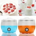 thumbnail image 3 of SHISUYAN 1L Automatic Electronic Tank Yogurt Maker Home Yogurt Making Machine with CN (Orange), 3 of 3