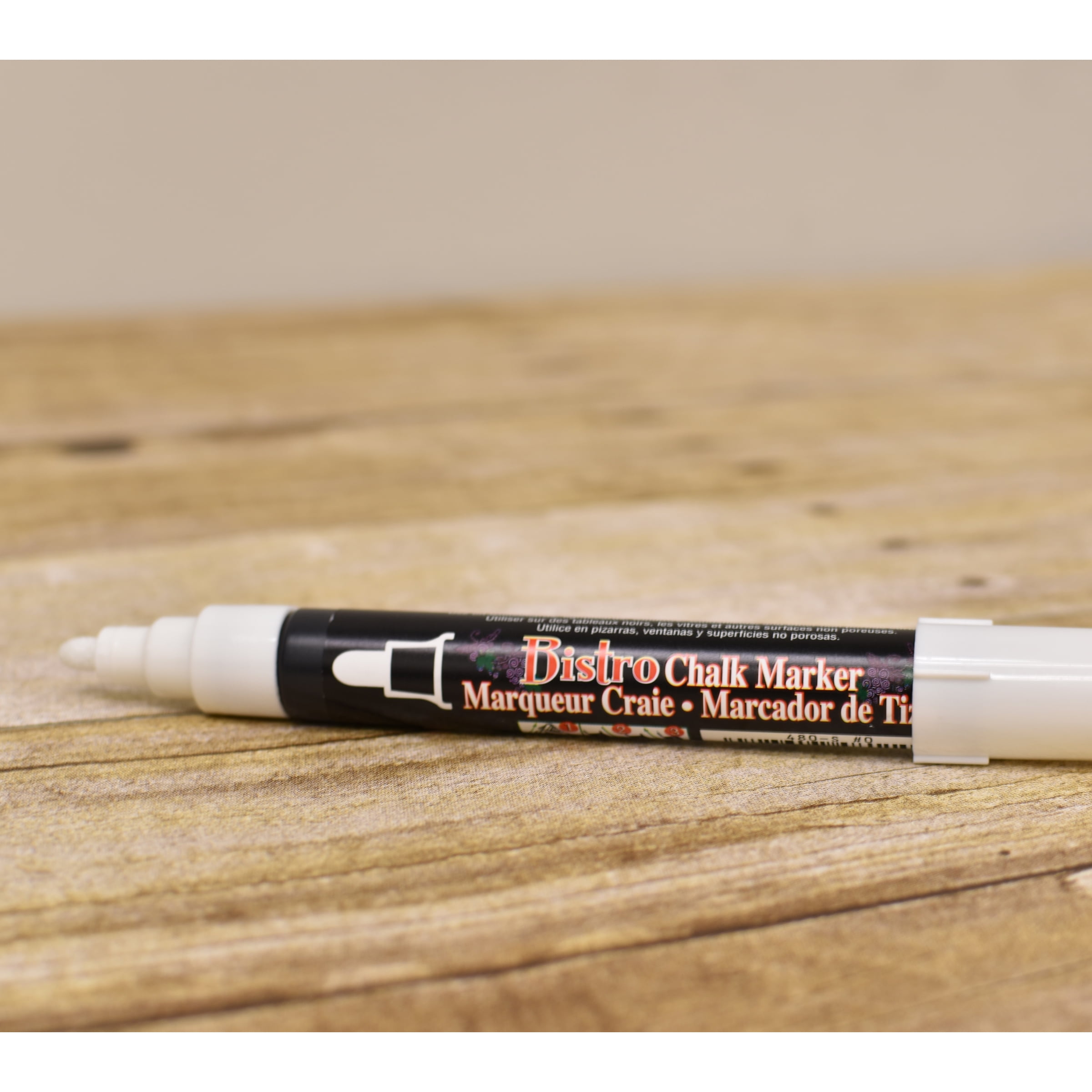 Marvy Uchida Bistro Broad Chalk Marker, 12 Pack
