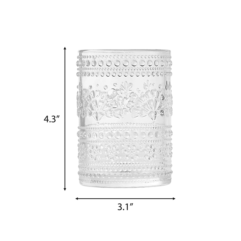 The Pioneer Woman Channing Clear Glass Tumblers, 11 oz, Set of 4 photo 7