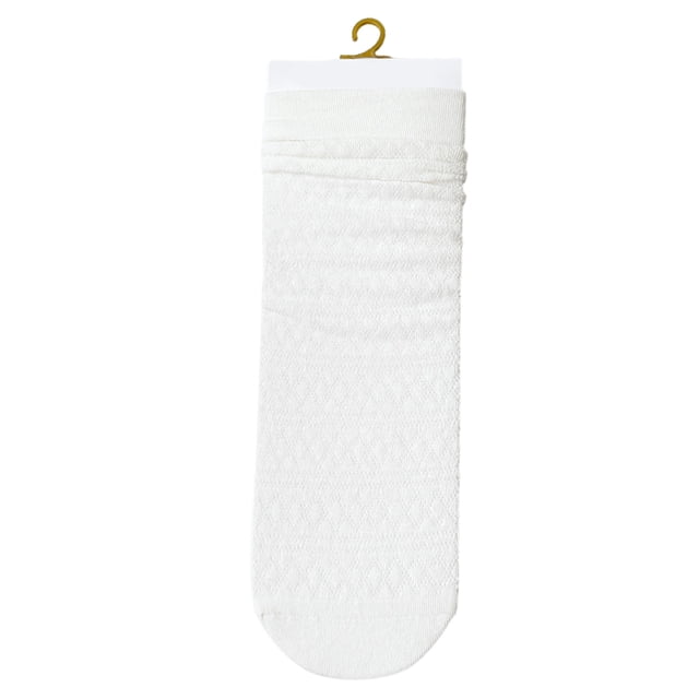 Calcetines de falda de bambú finos para mujer: calcetines redondos casuales de colores