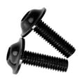 thumbnail image 4 of 10 Tornillos Perno Decorativo de licencia de Aluminio con Cubierta 16x5mm / 20x6mm 20mm x 6mm, 4 of 9