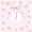 Pink J, variant on Manfei Pink Bow Striped Duvet Cover Set For Girls,A Letter Initial Bedding Full For Kids,Pink Reversible,3-Piece(No Comforter)