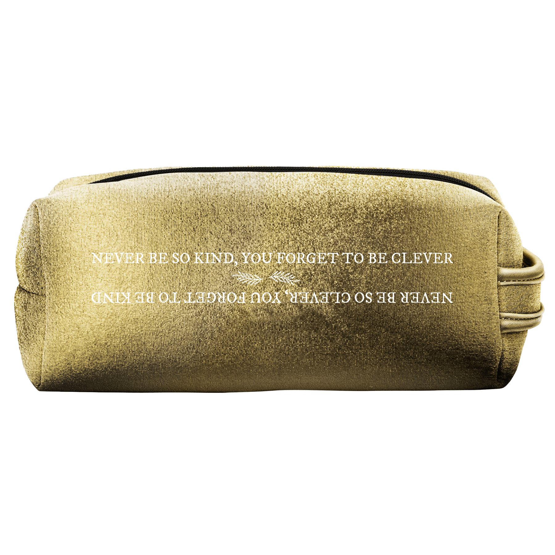 is er hemel George Bernard Taylor Swift "Never Be So Kind, You Forget To Be Clever" Cosmetic Bag -  Walmart.com