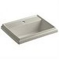 thumbnail image 2 of Tresham Rectangle Self-Rimming Lavatory with Single-Hole Drilling, Sandbar, 2 of 2
