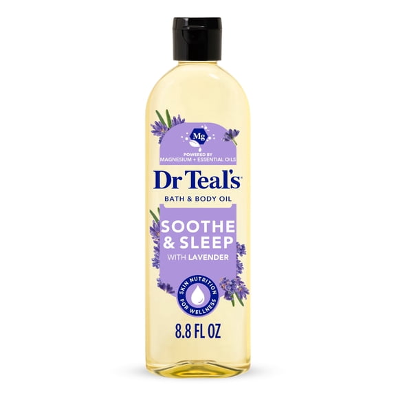 Dr. Teals Sooth and Sleep Body and Bath Oil with Lavender - 8.8 oz