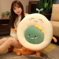 thumbnail image 2 of Almohada de felpa de animales y frutas para niños, juguete suave de dibujos animados de plantas, muñeco de peluche, cojín para silla, sofá, regalos para amantes, 6 estilos, 2 of 5