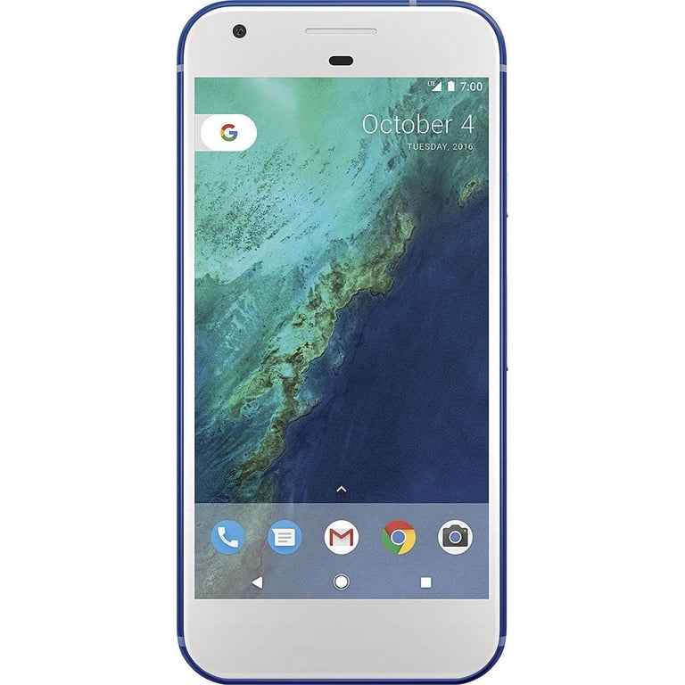 Restored Google Pixel 32GB, Blue, Factory Unlocked (Refurbished