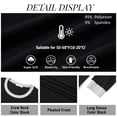 thumbnail image 6 of UVN Sweatshirts for Women Casual Long Sleeve Shirts Loose Fit Pleated Front Crewneck Tunic Tops, 6 of 9