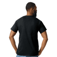thumbnail image 4 of Gildan Men's Short Sleeve T-Shirt, Crew Ultra Cotton with Single Chest Pocket Black Tee, 6 Pack, S, 4 of 5