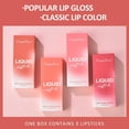 thumbnail image 4 of Korean Lipsticks Set Free Shipping Make Up For Women Beauty Cosmetics Matte Lipsticks Waterproof Long lasting The Best, 4 of 5