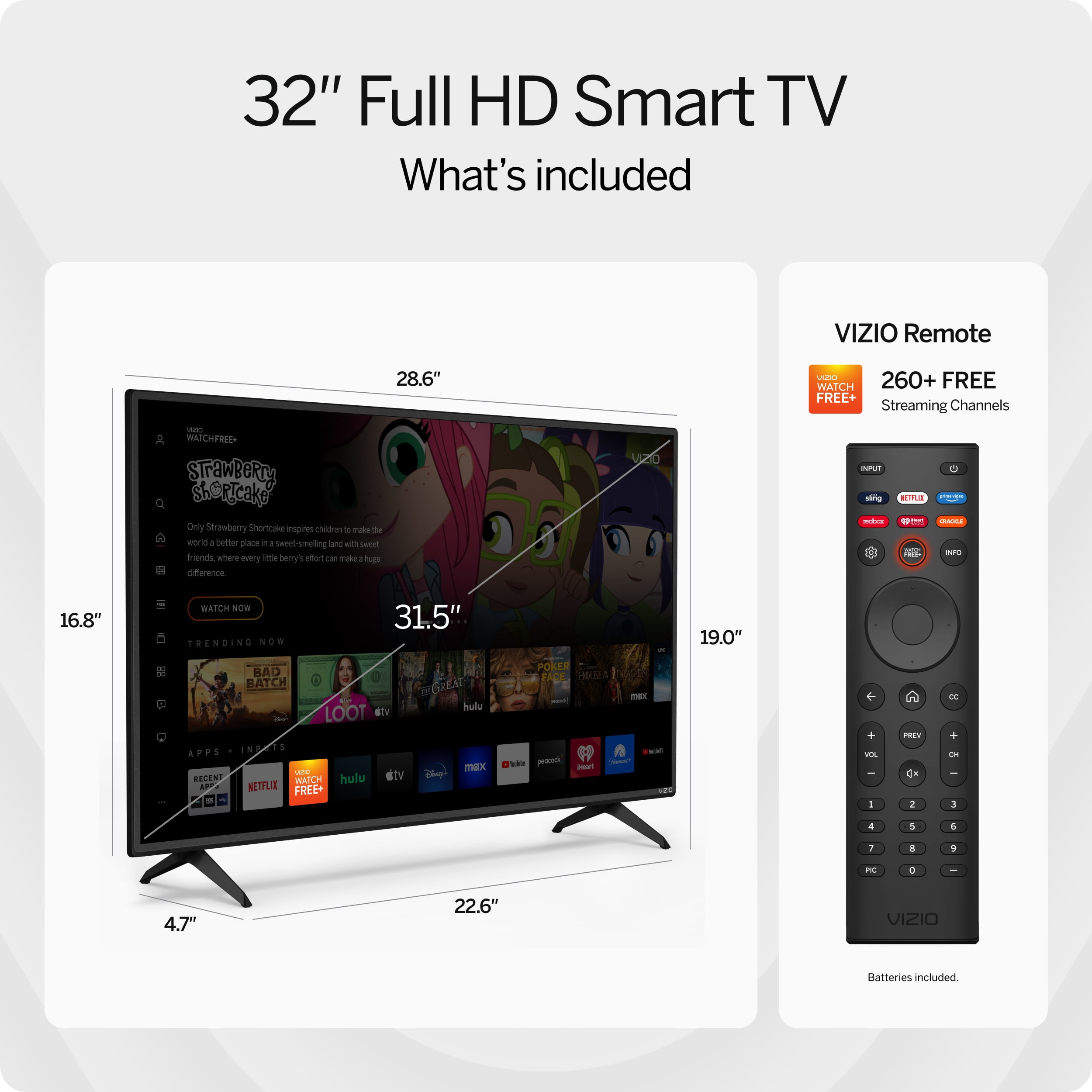 VIZIO 32" Class DSeries FHD LED Smart TV D32fJ04 Best Deals and Price