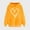 Yellow, variant on Fartey Hoodies for Women Clearance Cute Heart Graphic Long Sleeve Sweatshirts with Drawstring Fashion Fall Crew Neck Pullover Tops Fashion Fall Pockets Hoodies