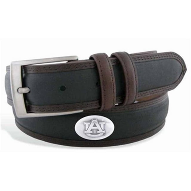 ZeppelinProducts UAU-BBLPS-BLK-46 Auburn Concho Ceinture en Cuir Deux Tons- 46 Taille