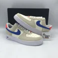thumbnail image 1 of Ni&ke Air Force 1 Low '07 LV8 Coconut Milk Hyper Royal Size 10 Jordan I X, 1 of 6
