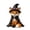 B, variant on Halloween Resin Figurine Ornament, Standing Black Cat Pumpkin Statue, Mini Spooky Tabletop Decor For Home Fall Party Mantel Display