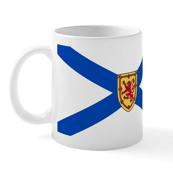 CafePress - Nova Scotia Flag Mug - 11 oz Ceramic Mug - Novelty Coffee Tea Cup