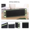 thumbnail image 1 of SHOWERORO 1 Pce Haut-Parleur Sans Fil Mini Caisson de Basses Métal Vert pour un Son Vibrant Rentrée Scolaire, 1 of 8