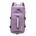 thumbnail image 3 of Mochila de viaje grande con estampado de cubo, bolsa de montañismo, equipaje de mano, mochila de lona, bolsos de hombro XA107C, 3 of 5