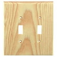 thumbnail image 4 of Switch Plate - Traditional - 2 Toggle - Blued Pine, 4 of 7