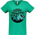 thumbnail image 3 of Inktastic Pigeon Forge, Tennessee- Mountains Women's V-Neck T-Shirt, 3 of 5