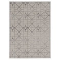 thumbnail image 4 of 10'x13' Ivory Silver Machine Woven Geometric Indoor Area Rug, 4 of 10