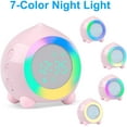 thumbnail image 2 of Children's Alarm Clock Light Up Digital LED Lamp Alarm Clock Night Light Girl Bo, 2 of 5