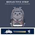 thumbnail image 5 of FORMRS Unisex School Backpack 17" Student Travel Bag with Laptop Compartment, White Cute Cat, 5 of 7