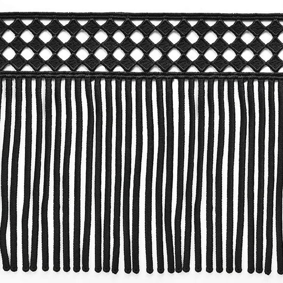 Expo Int'l 5 yards of Checkered Lace Fringe