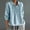 Sky Blue, variant on Womens Long Sleeve Tops Summer Tops Long Sleeve Spring And Summer V-Neck Long Sleeve Solid Loose Casual