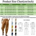 thumbnail image 5 of Aayomet Sweatpants for Men Big And Tall Pockets Elastic Waist Pants Long Trousers (White, L), 5 of 5