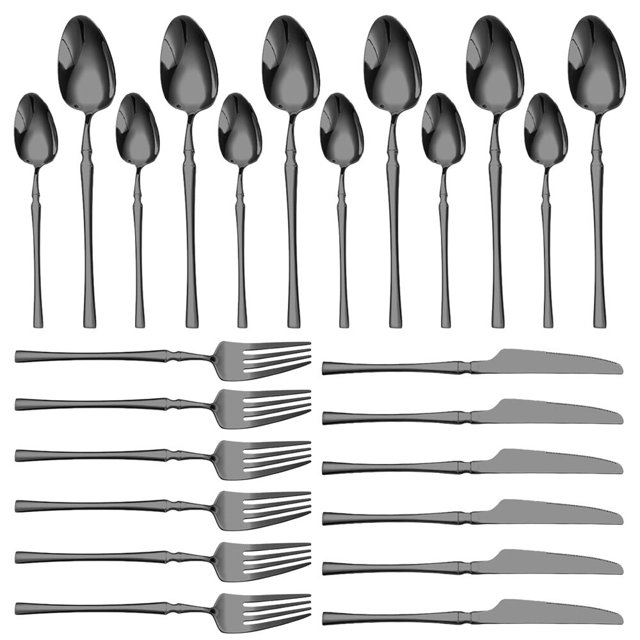 Juego De Utensilios De Acero Inoxidable Tfixol 24 Piezas