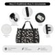 thumbnail image 4 of Fotbe Skeleton Bolsa de Viaje con Estampado, Bolsa de Fin de Semana para Mujer con Compartimento para Zapatos, Bolsa de Gimnasio con Bolsillo Húmedo, 4 of 7