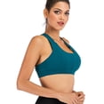 thumbnail image 4 of DODOING Women's Activewear Low Impact Strappy Sports Bra Cross Back Workout Yoga Bra Tops, 4 of 7