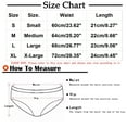 thumbnail image 3 of YWDJ Womens Underwear Thong Sexy Breathable Lightweight No Show Sexy Ice Silk Traceless Breathable Sports One Piece Briefs Panties Orange S, 3 of 5
