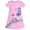Pink Stars, variant on Girls Dress Tee Shirt Forest Tree House Applique Squirrel Short Sleeve 3 Years