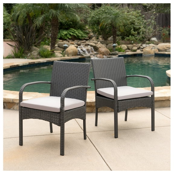 COR KD PE WICKER DINING CHAIR [SET OF 2 PCS]