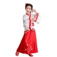 thumbnail image 1 of Tenue Traditionnelle pour Enfants, Tenue de Performance Inspirante pour Filles et Garçons, Robe Patrimoniale Classique Convenant à la Maison et aux Loisirs, 1 of 3